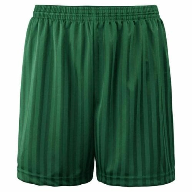 Bottle Green Shadow Shorts
