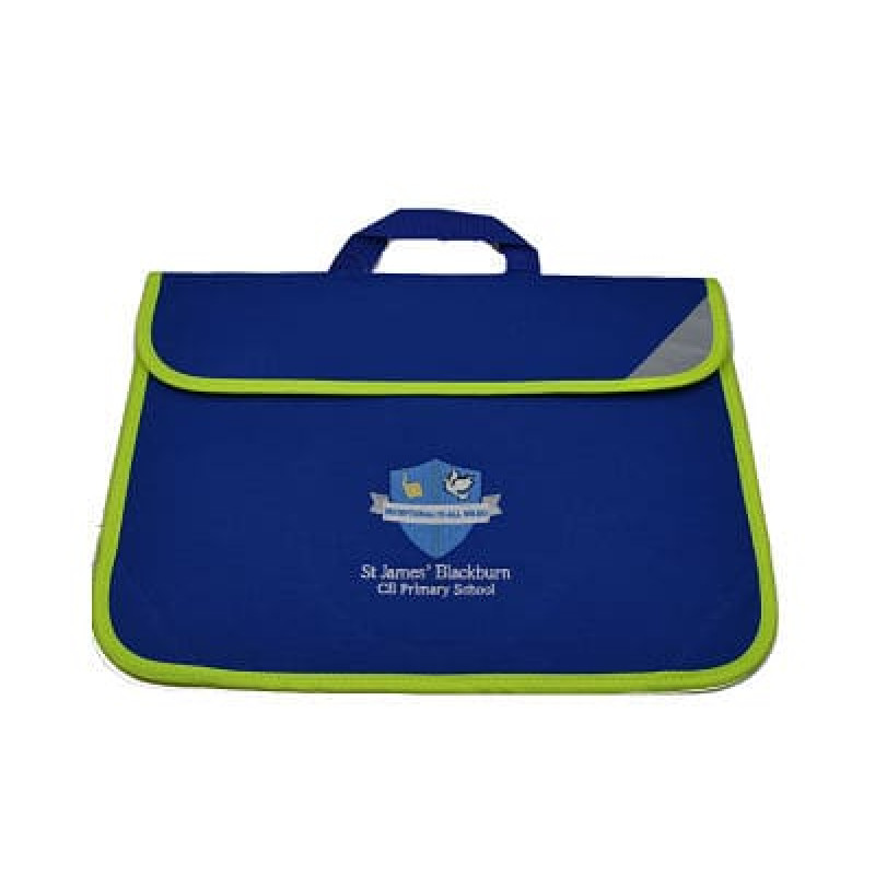 St James Blackburn Book Bag